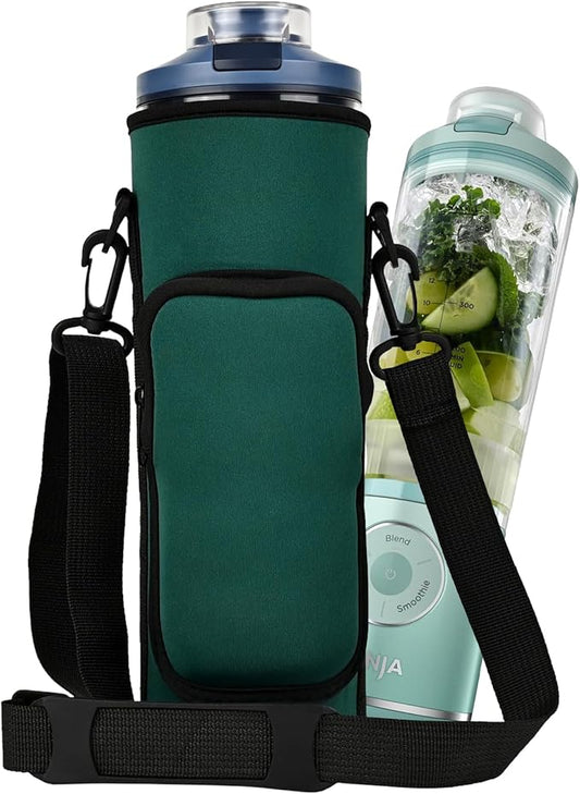 Portable Blender Storage Bag Sleeve for Ninja Blast Max Portable Blender with Shoulder Strap and Accessory Pocket for Ninja Blast Max BC251NV/BC251GY/BC251MT/BC251PK/BC251LD PortableBlender
