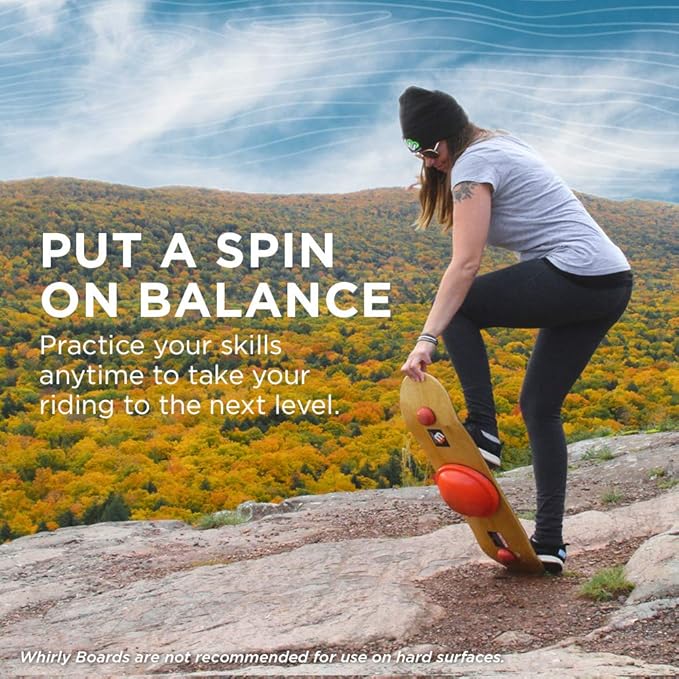 Spinning Wooden Balance Board & Agility Training Equipment