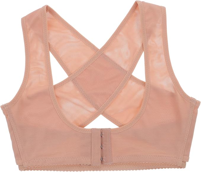 Healifty 2pcs Tank Tops Back Brace Womens Bras Push up Ladies Top Jacket Protective Gear Bracket Chest Support