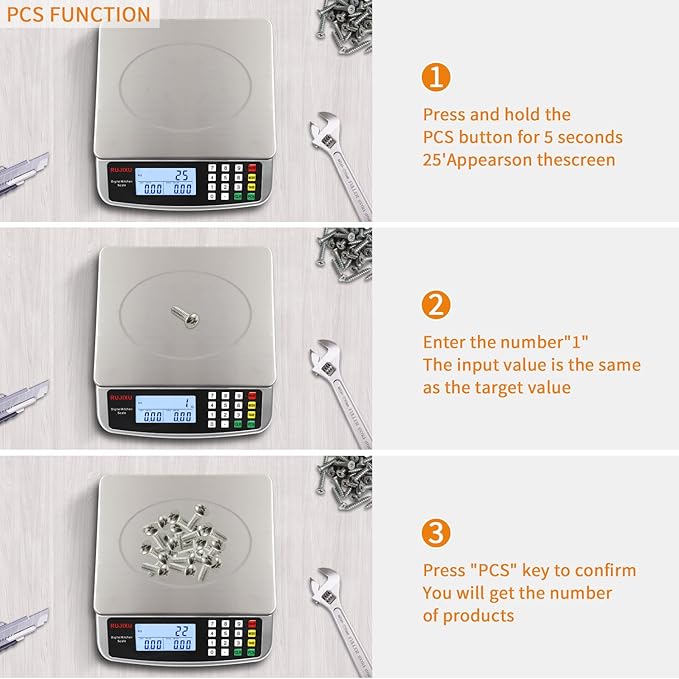 Food Scale 88lb/40kg Large Digital Kitchen Scale 0.05oz/1g with Price Computing Commercial Scale 304 Stainless Steel gram Scale for Baking Cooking Meat Restaurant ,USB or AA Battery(Included)