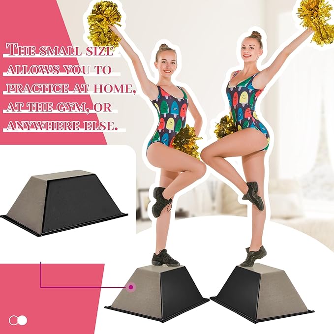Poen Stunt Training Stand Cheerleading Balance Trainer Cheer Flyer Stand Balance and Flexibility Trainer for Flexibility Core Strength and Conditioning Promotes Kids Adults