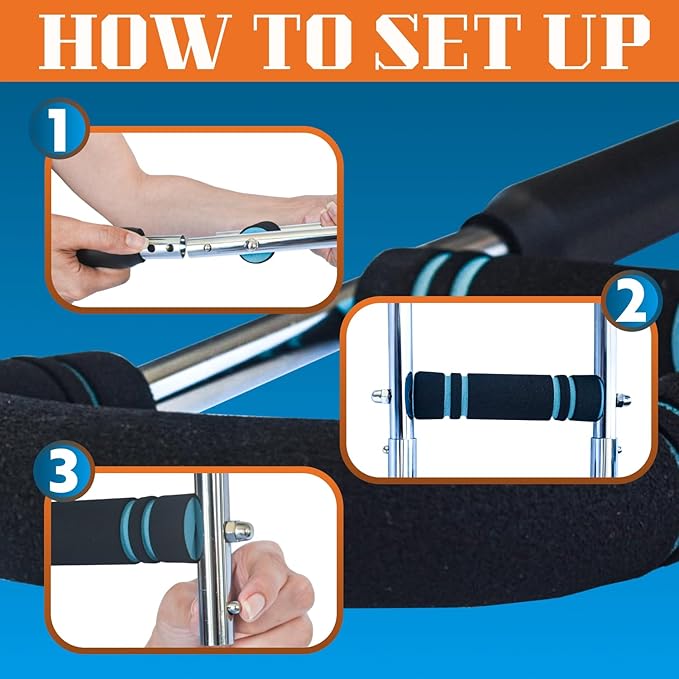 Twister Arm Trainer - Adjustable Chest Workout Equipment - Arm Trainer for Men - Chest Trainer for Men - Shoulder Muscle Training - Portable Spring Resistance - Home Fitness Equipment (40β90 lbs)