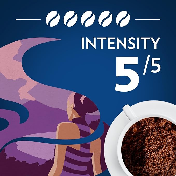 Lavazza Italian Roast Ground Coffee 12oz Bag, Extra Dark Roast (Pack of 1) - Package May Vary