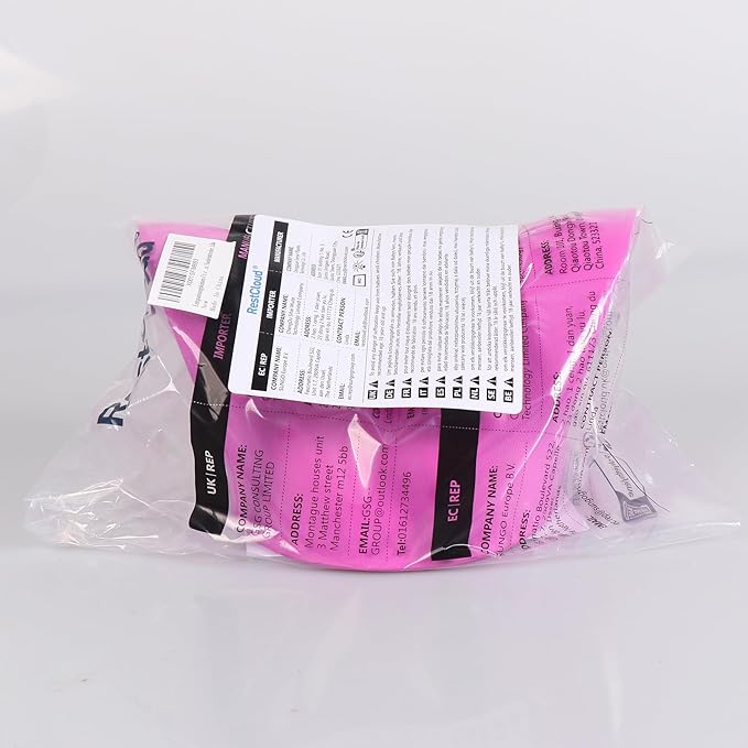 RESTCLOUD Neck and Shoulder Relaxer, Cervical Traction Device for TMJ Pain Relief and Cervical Spine Alignment, Chiropractic Pillow, Neck Stretcher (Purple)