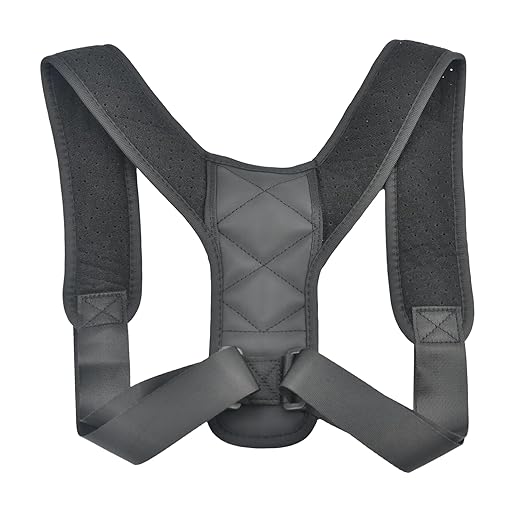 Posture Corrector For Men And Women, Back Posture Corrector, Adjustable Upper Back Support, Breathable Back Support Corrector, Relieves Neck, Shoulder, Collarbone, and Back Pain