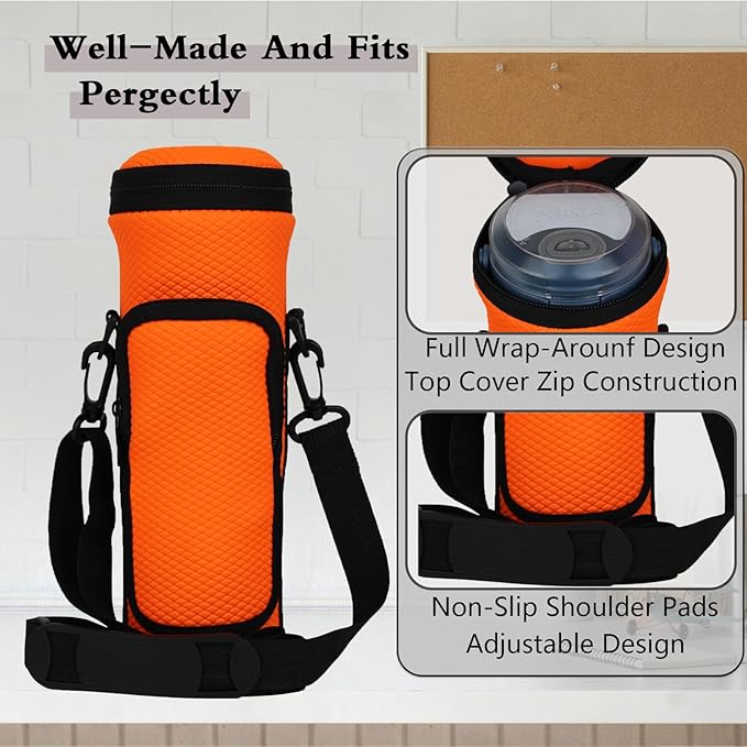 Portable Blender Storage Bag Sleeve with Shoulder Strap Fully wrapped Storage Bag for Ninja BC151NV/BC151BK/BC51NV/BC151CR/BC151EM/BC151PR/BC155PS 18oz Blast Portable Blender