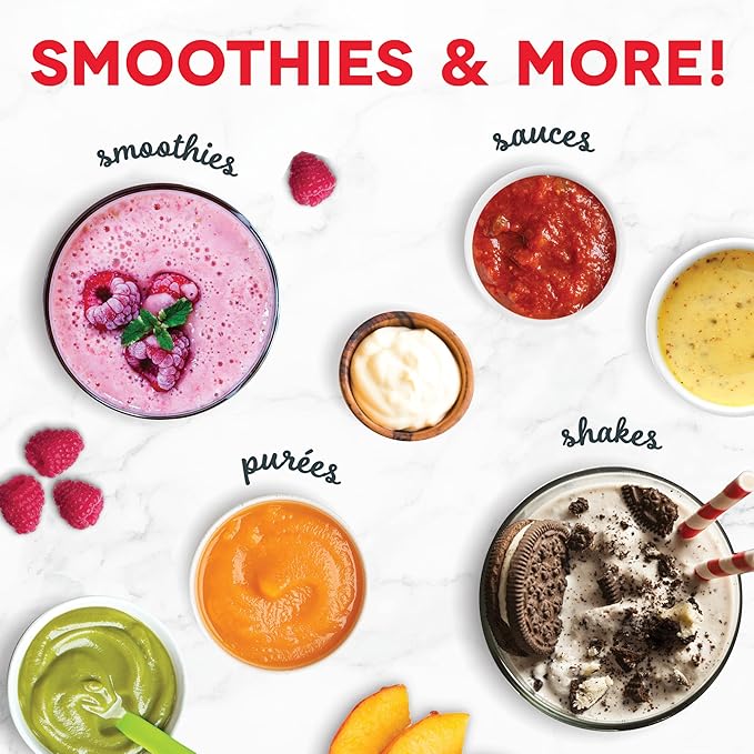 Dash 16 oz Personal USB Bottle Blender with Travel Lid and Charging Cord, Single-Serve Smoothie and Juice Maker, Aqua