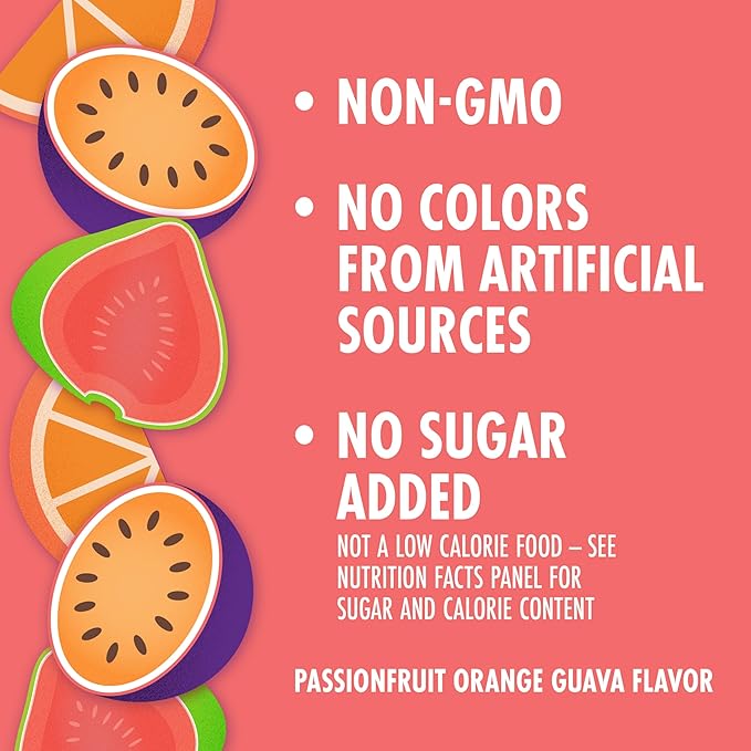 V8 +Energy Passionfruit Orange Guava Juice Energy Drink, 8 fl oz Can (6 Pack)