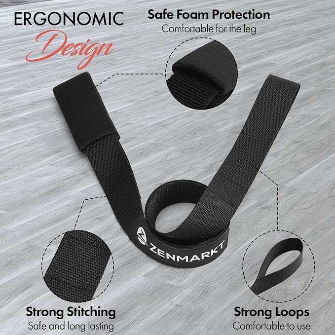 Stretching Strap for Cheer – Flexibility Stunt Strap for Cheerleaders – Durable Cheer Stretching Bands for Improved Flexibility, Range of Motion – Essential Cheer Accessories