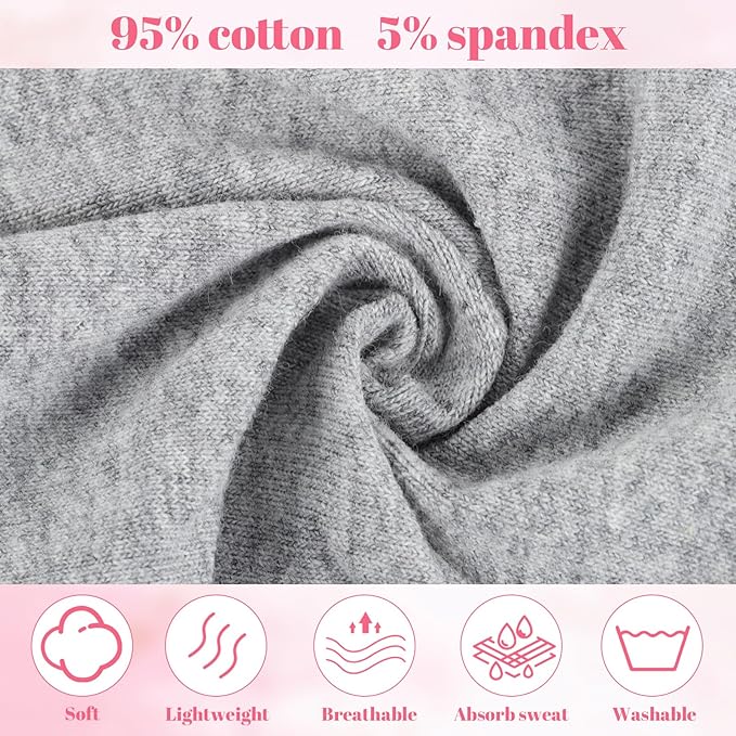 8 Pack Headbands for Women, Sweat Absorbing Headbands Non Slip Cotton Hair Bands Fashion Headbands for Daily Life Workout Yoga Running