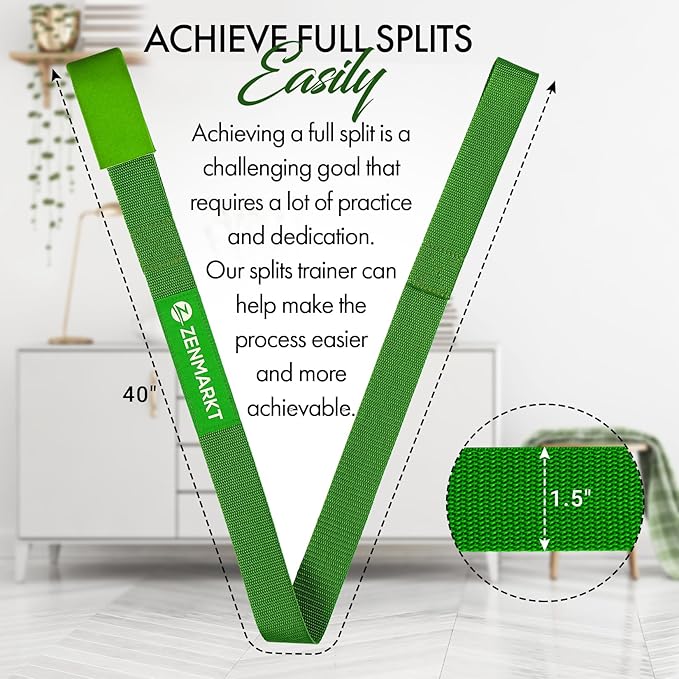 Stretching Strap for Cheer – Flexibility Stunt Strap for Cheerleaders – Durable Cheer Stretching Bands for Improved Flexibility, Range of Motion – Essential Cheer Accessories