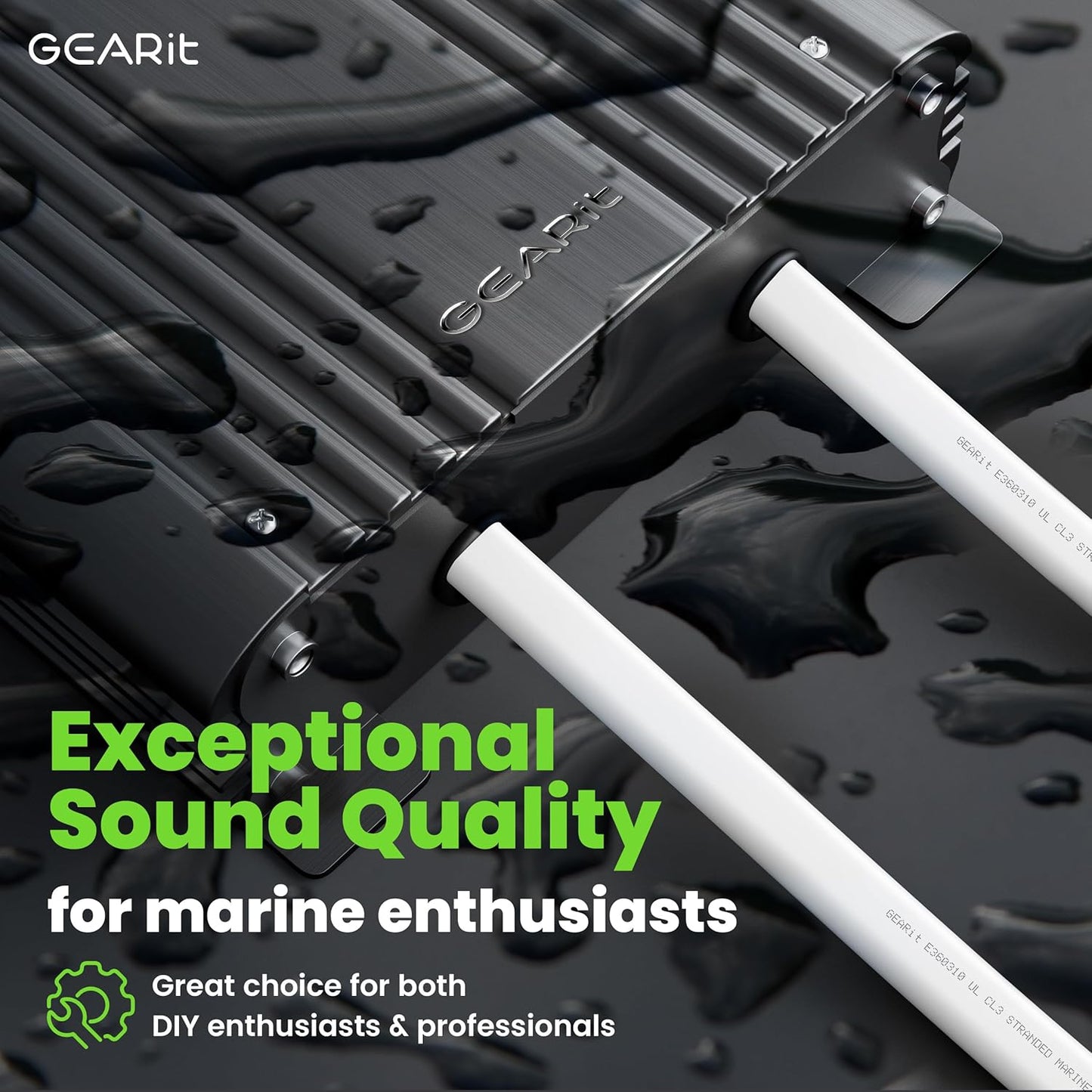 GEARit 16 Gauge Marine Wire, 16/2 AWG (20ft) Marine Grade Tinned Copper Oxygen Free, Duplex 2-Conductor Insulated Red & Black Electrical Cable for Boat, Automotive, RV, Camper, Trailer