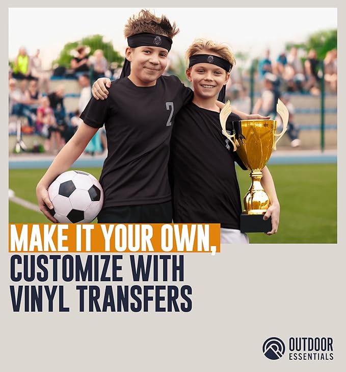 Tie Headband for Women & Men - Ninja Headbands, Head Tie for Running, Basketball, Football & Athletics,Cooling Headband