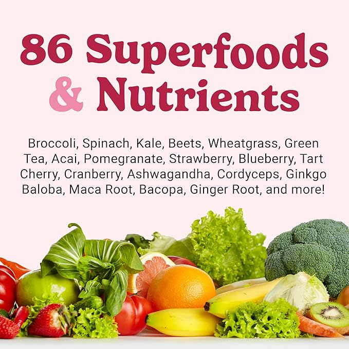 VitaHustle ONE Meal Replacement Shake - Plant Based Protein Powder by Kevin Hart - Vegan, Meal Replacement Powder with Superfoods, Vitamins, Adaptogens & Probiotics -Strawberry Flavor, 15 Servings