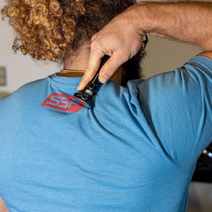 Massage Accessories: Manual Massage Rolling Wheel Trigger Point Wheel (The Intruder)