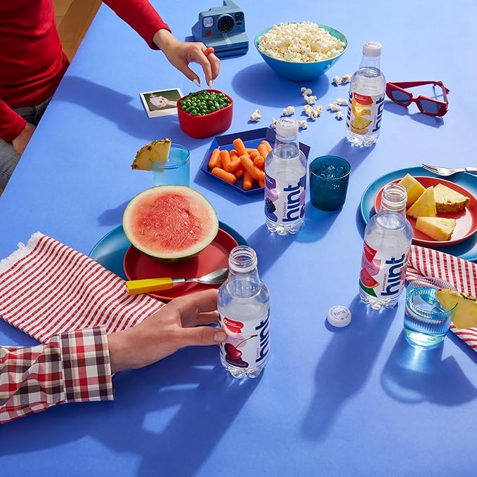 Hint Fruit-Infused Bottled Water Bundle, Best Sellers Variety Pack - Sugar Free Flavored Water with Zero Calories, Natural Fruit Essences, and No Artificial Sweeteners - 16 Fl Oz (Pack of 24)