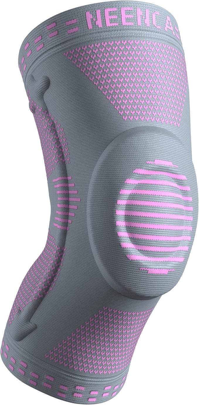 NEENCA Professional Knee Brace for Pain Relief, Medical Knee Support with Patella Pad & Side Stabilizers, Compression Knee Sleeve for Meniscus Tear, ACL, Joint Pain, Runner, Workout - FSA/HSA APPROVED