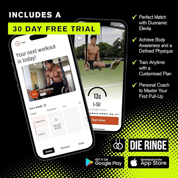 Duonamic Eleviia: Portable Doorway Pull-Up Bar – Lightweight, Travel-Ready, 250 lb Capacity