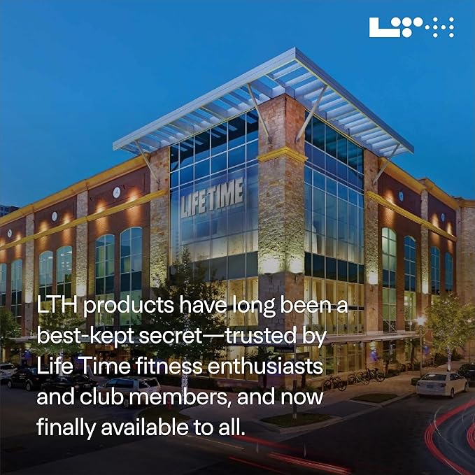 LTH Prime Collagen Peptides - Trusted by Life Time Fitness Members - Collagen Powder for Digestive Health - Supports Healthy Joints, Hair & Skin - from Grass-Fed Cows - Unflavored - 30 Servings