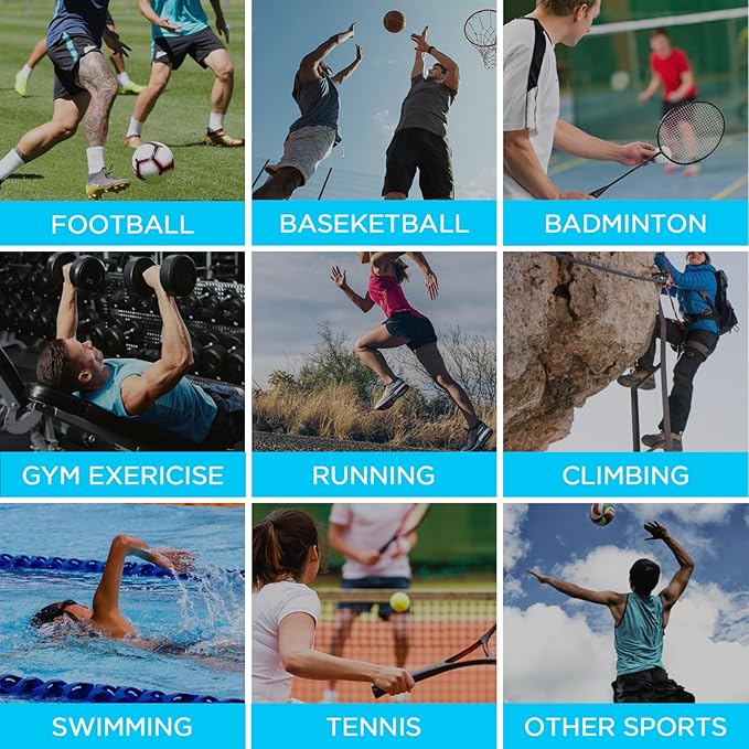 OK TAPE PRO Kinesiology Tape, 2inch x Long Roll 16ft Free Cut Tape, Elastic Athletic Tape Therapeutic Latex Free, 2 Rolls Pink+White