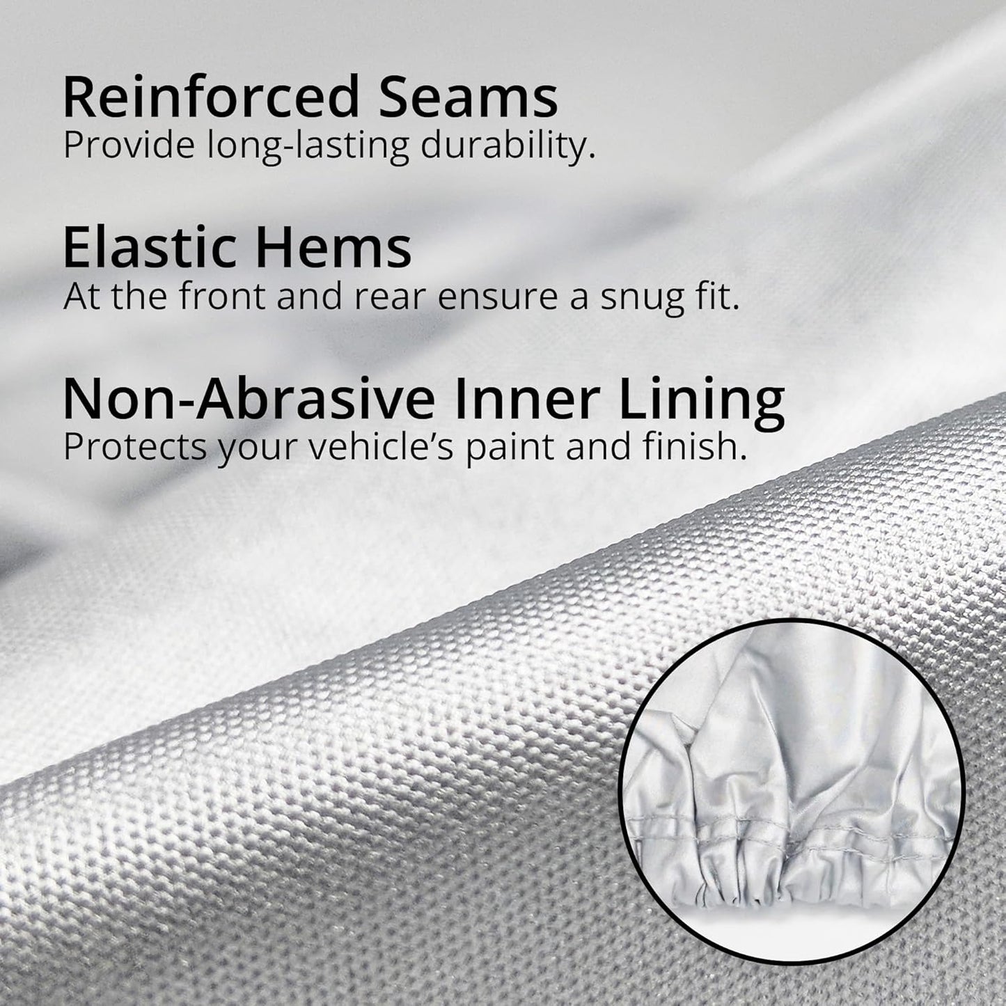 CarCovers Weatherproof SUV Cover & Warranty Compatible with Ford 1987-1991 Bronco 4th Gen- Outdoor Cover Theft Cable Lock SUV Accessories Better Than Waterproof