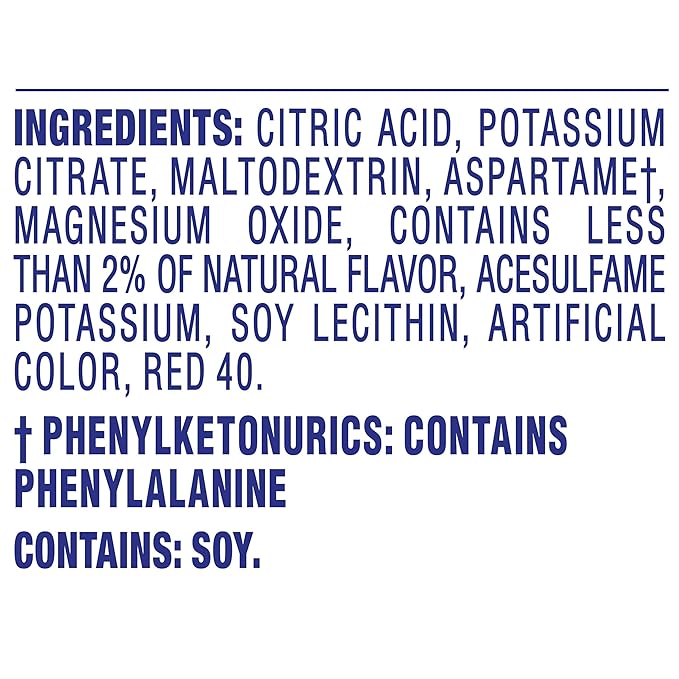 Crystal Light Sugar-Free Pink Lemonade Naturally Flavored Powdered Drink Mix 72 Count Pitcher Packets(Packaging may vary)