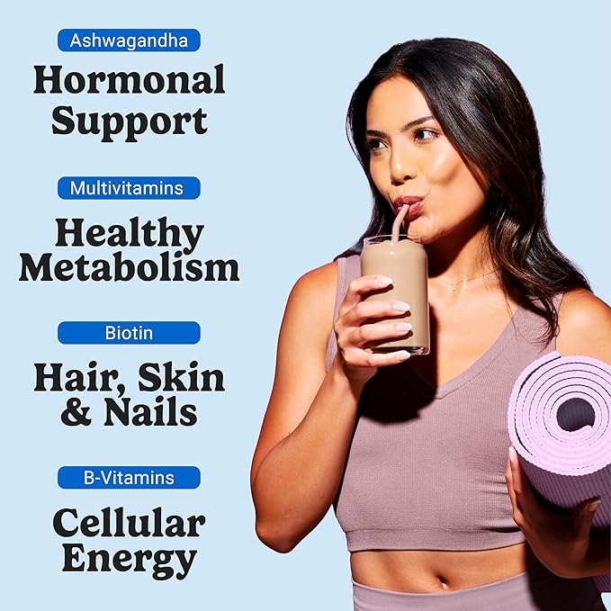 VitaHustle ONE Meal Replacement Shake - Plant Based Protein Powder by Kevin Hart - Vegan, Meal Replacement Powder with Superfoods, Vitamins, Adaptogens & Probiotics - Cookies and Cream Flavor, 15 Servings