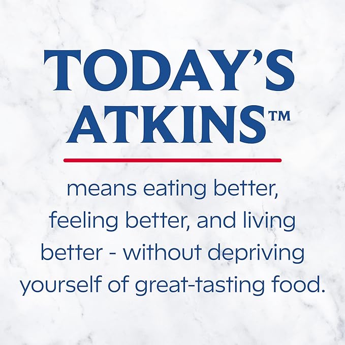 Atkins Chocolate Banana Protein Shake, 15g Protein, Low Glycemic, 4g Net Carb, 2g Sugar, Keto Friendly, 12 Count