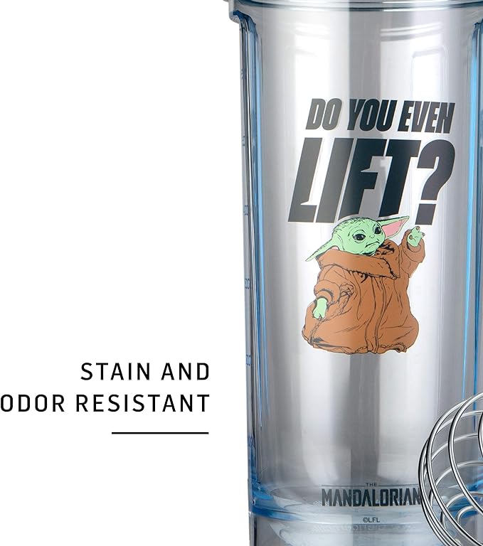 BlenderBottle Star Wars Shaker Bottle Pro Series Perfect for Protein Shakes and Pre Workout, 28-Ounce, Do You Even Lift?