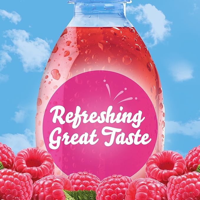 Crystal Light Raspberry Ice Artificially Flavored Powdered Drink Mix, 120 ct Pack, 12 Boxes of 10 On-the-Go-Packets