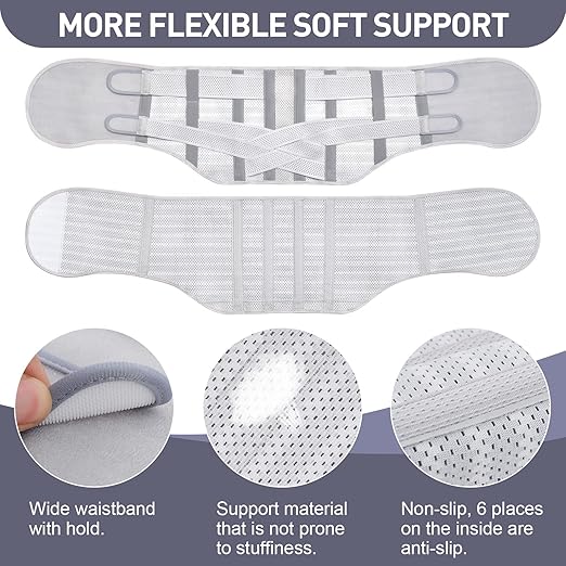 Breathable Back Brace for Lower Back Pain - Back Support Belt for Women, Relieve Lower Back Pain, Improve Posture with Comfort Back Pain Relief