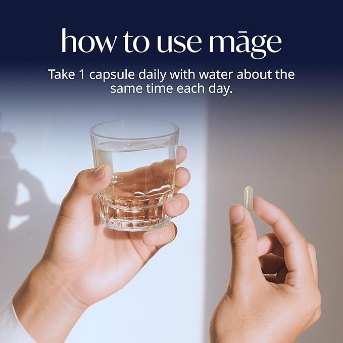 Māge by Solv Wellness Probiotic for Her, Daily Women’s Prebiotic and Probiotics Blend Nutritional Supplements for Digestive, Vaginal PH Balance, Urinary Tract Health Support, 30 Capsules