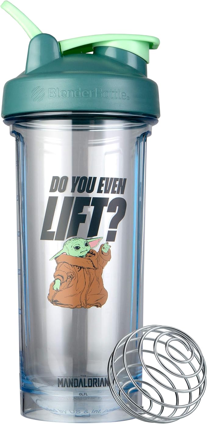 BlenderBottle Star Wars Shaker Bottle Pro Series Perfect for Protein Shakes and Pre Workout, 28-Ounce, Do You Even Lift?