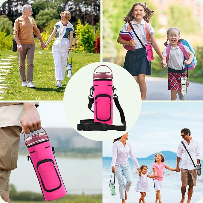 Storage Sleeve Bag for Ninja Blast Portable Blender with Shoulder Strap and Accessory Pocket Compatible with Ninja BC151NV/BC51NV/BC151BK/BC151CR/BC151EM/BC151PR/BC151WH Blast Portable Blender(Black)