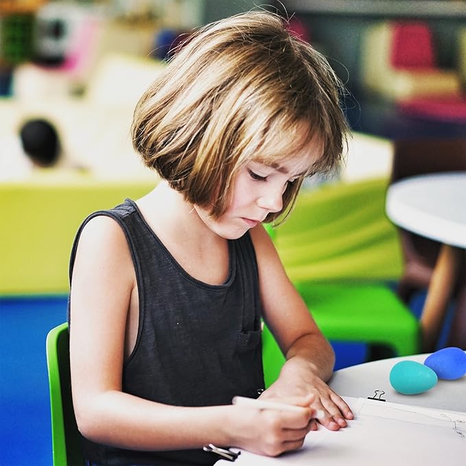 The Friendly Swede Stress Balls for Adults - 3 Squeeze Balls for Hand Therapy, Stress Relief & Strength; 3 Resistance Levels