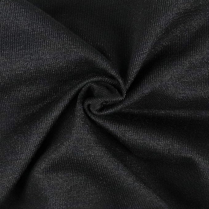 DRESHOW 4 Pack Turban Headbands for Women Wide Vintage Head Wraps Knotted Cute Hair Band Accessories