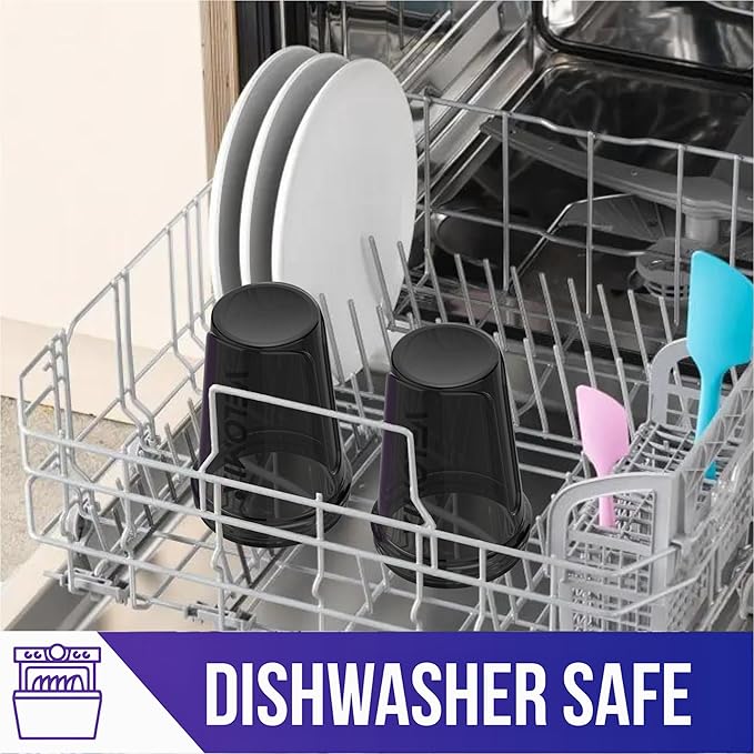 '-2 Pack- 20 oz Bottles for Protein Mixes - 2x Wire Whisk | Leak Proof Shaker Cups for Protein Shakes and Pre Workout | Protein Shaker Bottle Pack | Protein Mixer Cup (Black Set)