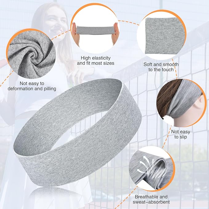 8 Pack Headbands for Women, Non Slip Makeup Headbands Hair Bands for Daily Life Makeup Spa