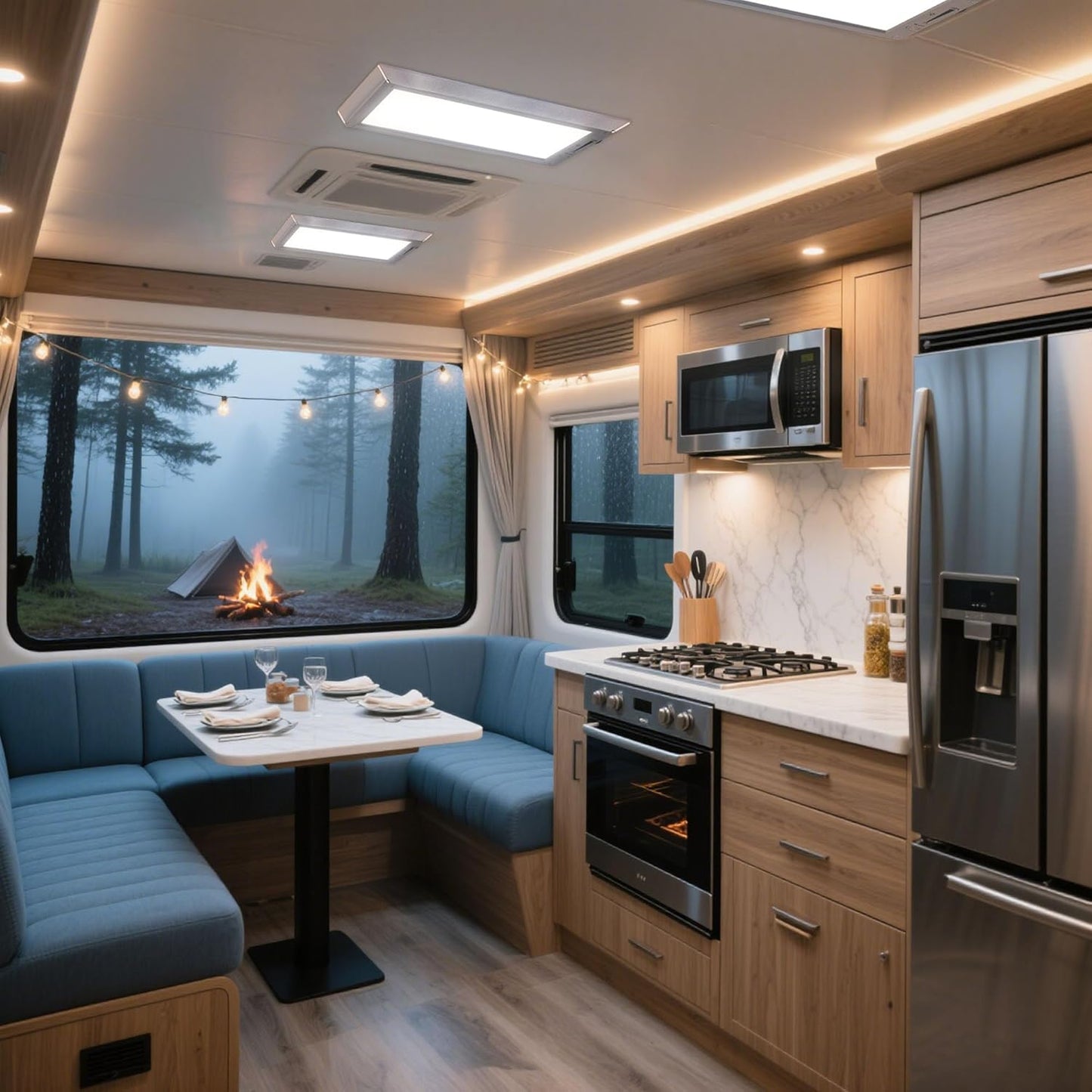 8 Pack RV Lights Interior,3 Color RV LED Super Bright Fixture,12V RV Ceiling Dome Light with ON/Off Dimmable Switch Energy Saving Gift Package for RV/Camper/Car/Trailer/Boat