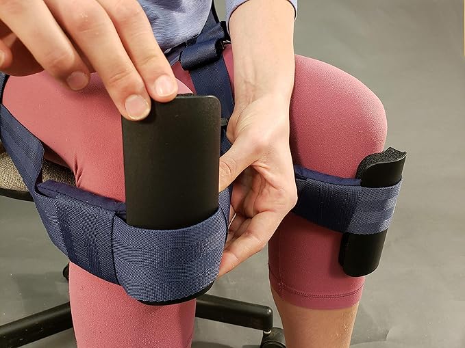 Back-Up with CushShins Premium Back Support System Turns to Convertible Pouch Bag