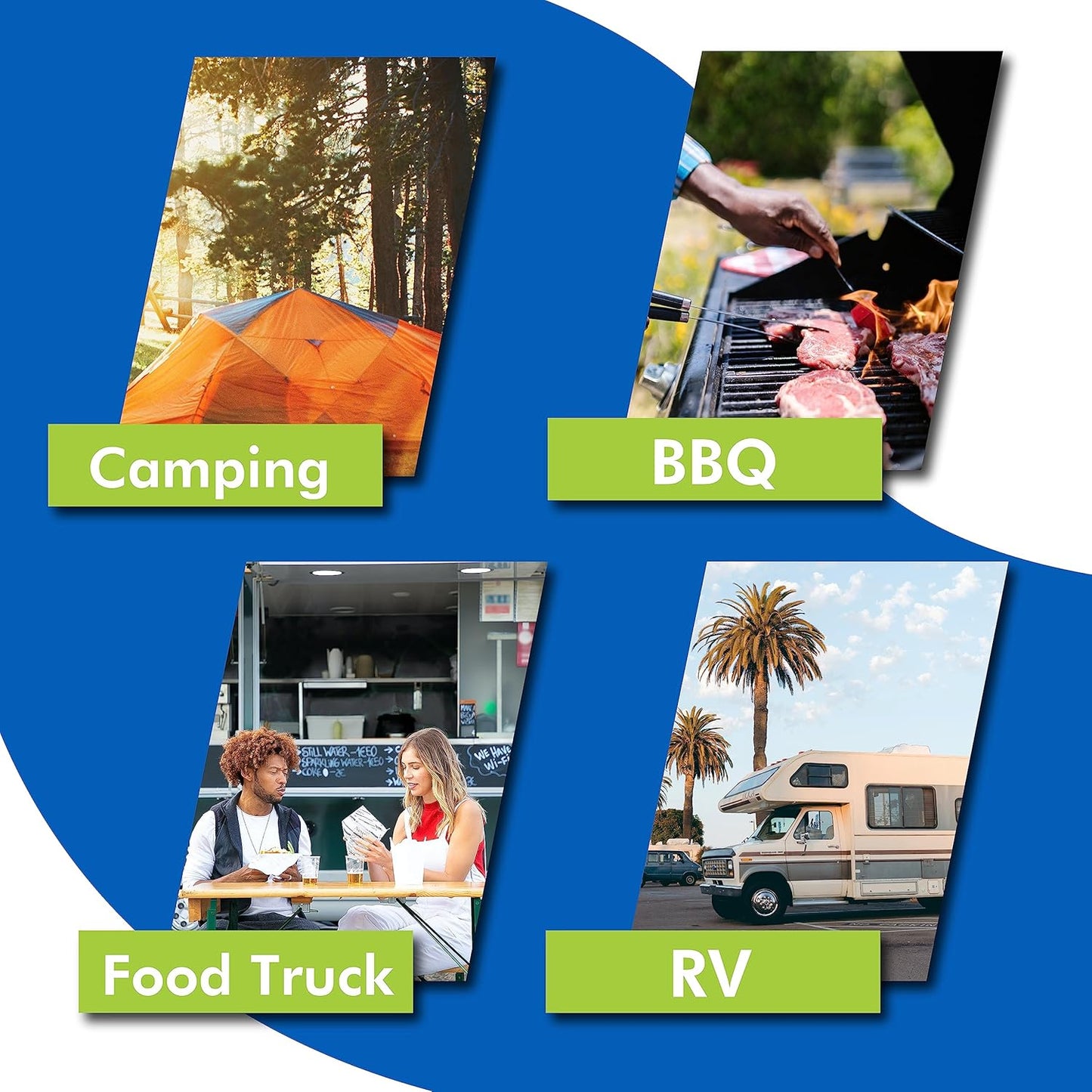 Mopeka Tank Halo - Propane Cylinder Gas Tank - Ring Base For Propane Tank - Cylinder Propane Tank - Compatible with Wireless Propane Gauges