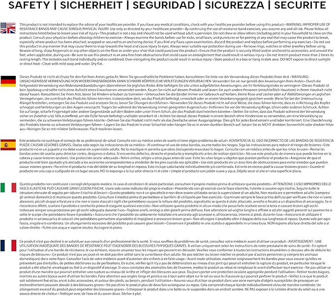 Resistance Bands with Handles and Door Anchor, Gym Resistance Tubes for Strength Training, Exercise Bands for Working Out, Physical Therapy, Home Workouts, Pilates & Crossfit