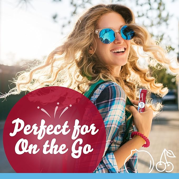 Crystal Light Cherry Pomegranate Naturally Flavored with other natural flavor Powdered Drink Mix, 120 ct Pack, 12 Boxes of 10 On-the-Go-Packets