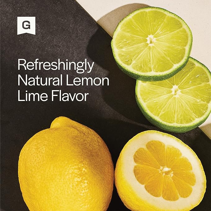Gainful Hydration + Caffeine Packets with Key Electrolytes Magnesium & Sodium + L Theanine, Low Sugar Drink Mix, Lemon Lime, 21 Sticks
