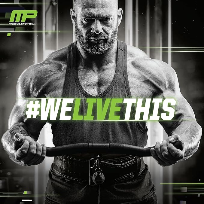 MusclePharm Combat Protein Powder, Chocolate Milk Flavor, Fuels Muscles for Productive Workouts, 5 Protein Sources Including Whey Protein Isolate & Egg Albumin, Gluten Free, 2 lb, 24 Servings