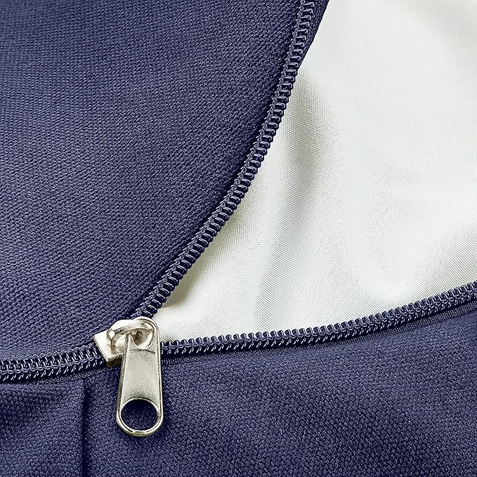 Retrospec Sedona Zafu Meditation Cushion With Buckwheat Hull Fill - Adjustable Yoga & Pilates Support Pillow - 17in Crescent Cotton Cover With Handle