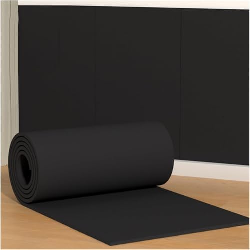 Self-Adhesive Garage Wall Protectors - 39.3x39.3in Gray Foam Shields, Wall Guards for Home Gym & Garage, Impact-Resistant Foam Safety Panels