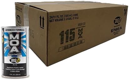 2 cans of BG Motor Oil Additive MOA