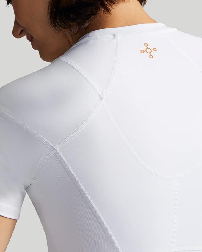 Tommie Copper Shoulder Support Shirt for Women, Posture Corrector Compression Shirt with UPF 50 Sun Protection