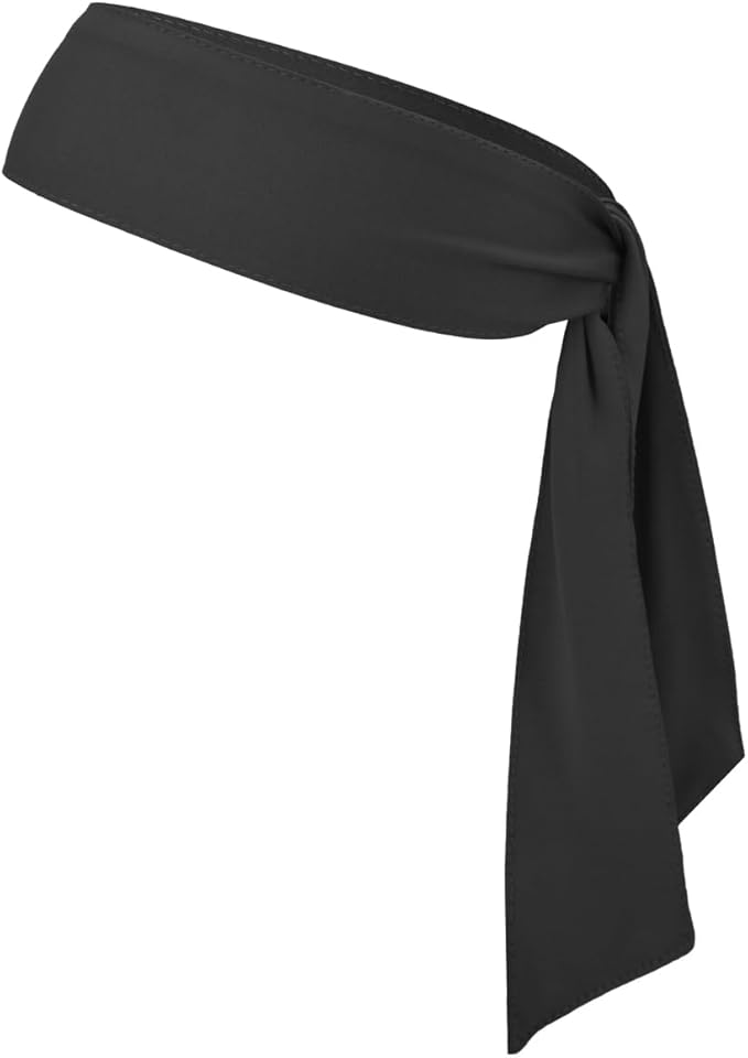 Sport Tie Headbands Tennis Head Tie for Men Women Sports Fans Ninja Soccer Basketball Teams Head Ties Halloween